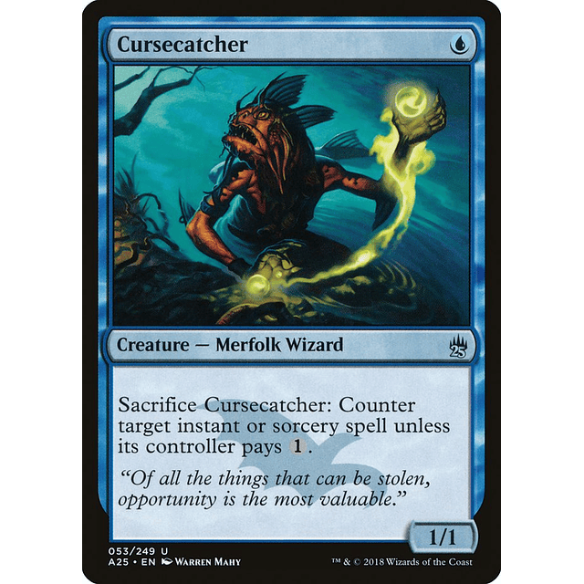 Carta Magic - Cursecatcher - Idioma: Ingles - Edicion:Master 25