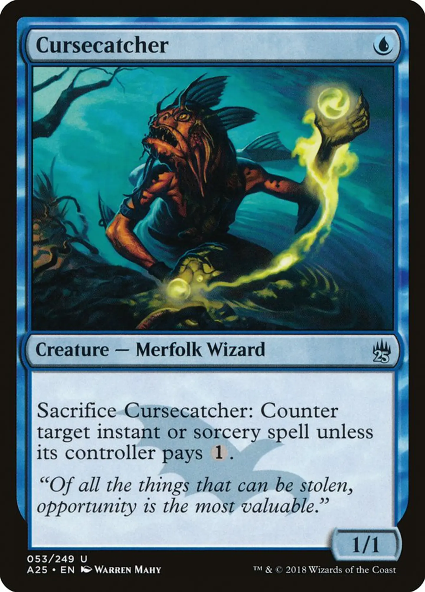 Carta Magic - Cursecatcher - Idioma: Ingles - Edicion:Master 25 1