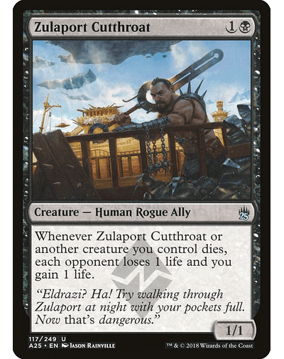 Carta Magic - Zulaport Cutthroat - Idioma: Ingles - Edicion:Master 25