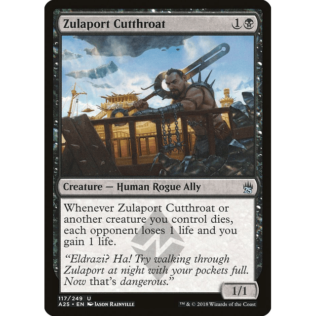 Carta Magic - Zulaport Cutthroat - Idioma: Ingles - Edicion:Master 25