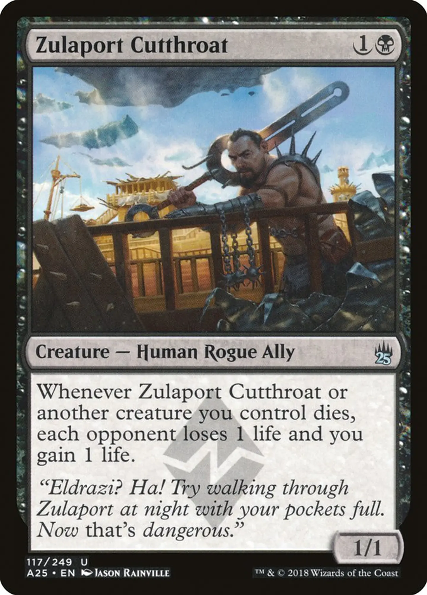 Carta Magic - Zulaport Cutthroat - Idioma: Ingles - Edicion:Master 25 1