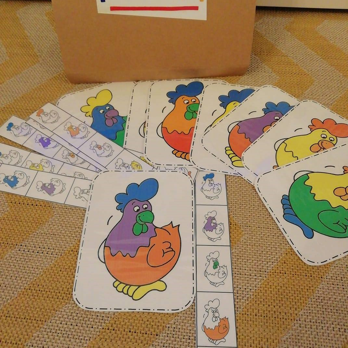 Atividade 035 - Perceção Visual/Cores - PDF 1