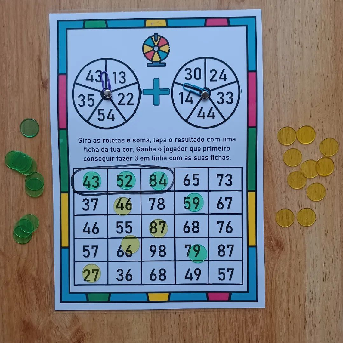 Atividade 057 - Somas e Subtrações - PDF 1