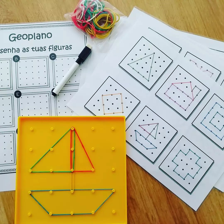 Atividade 064 - Geoplano - Físico e PDF 1