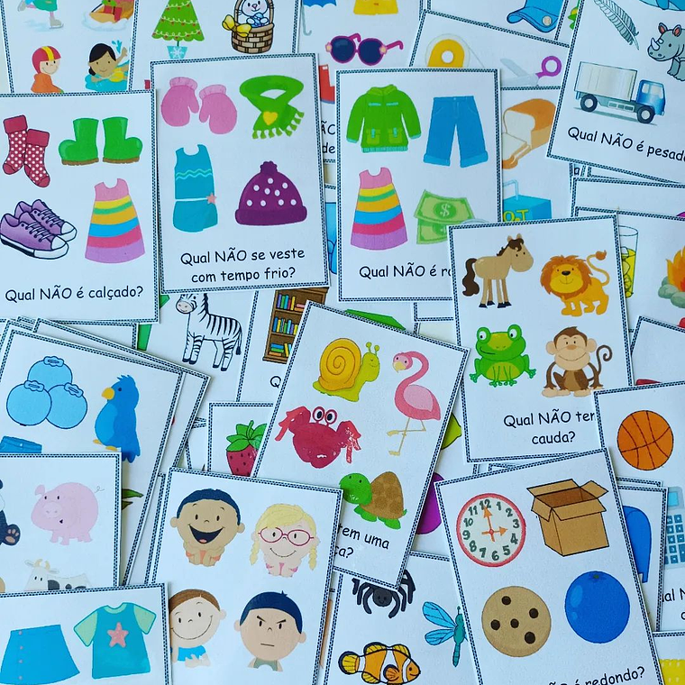 Atividade 074 - Qual não é?  - Físico e PDF 1