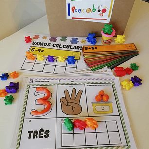 Atividade 093 - Números até 10 - Físico e PDF