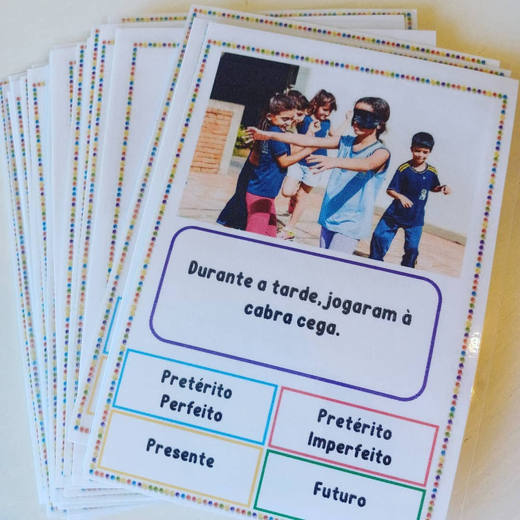 Atividade 133 - Tempos verbais - Físico e PDF 1