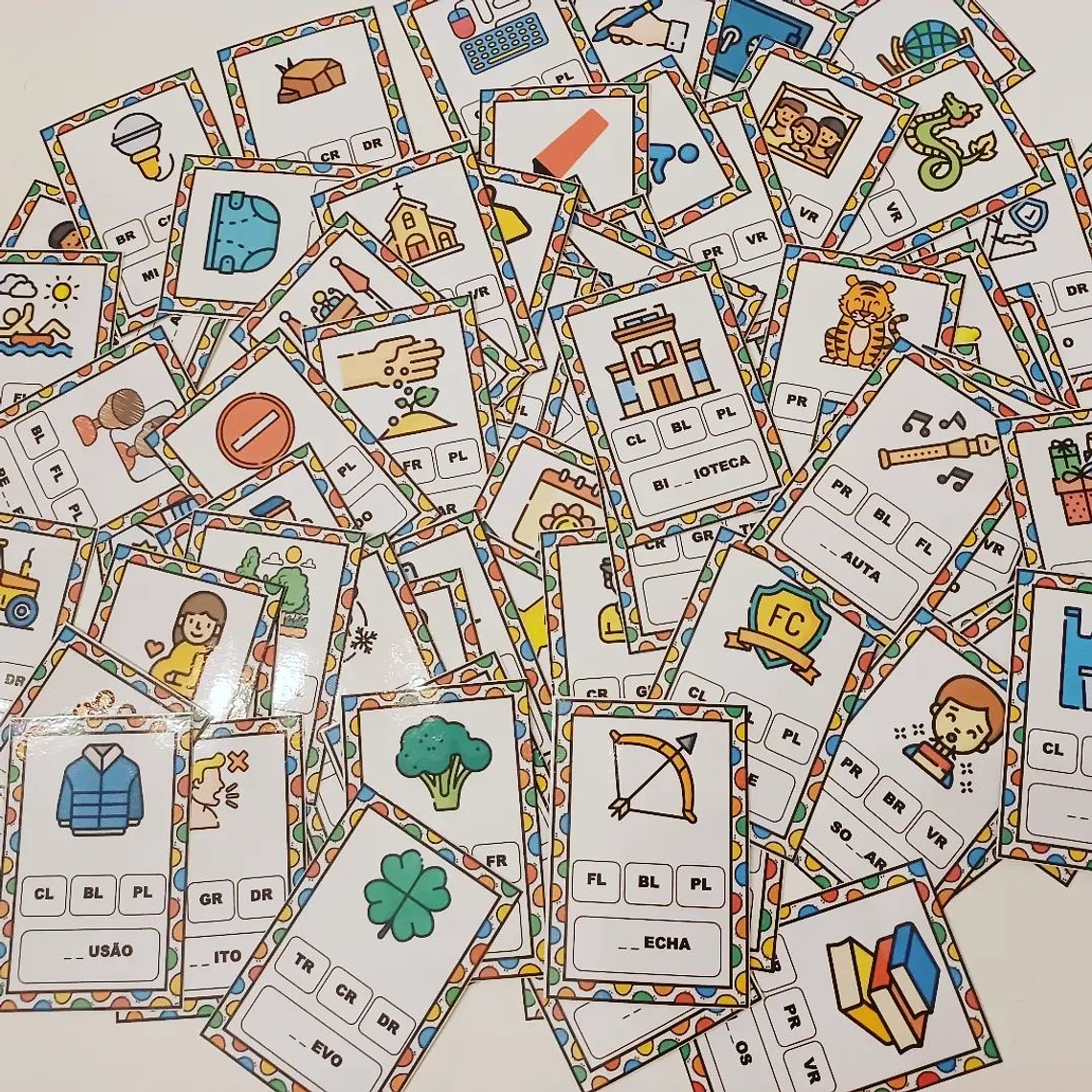 Atividade 167 - Encontros consonantais - Físico e PDF 1