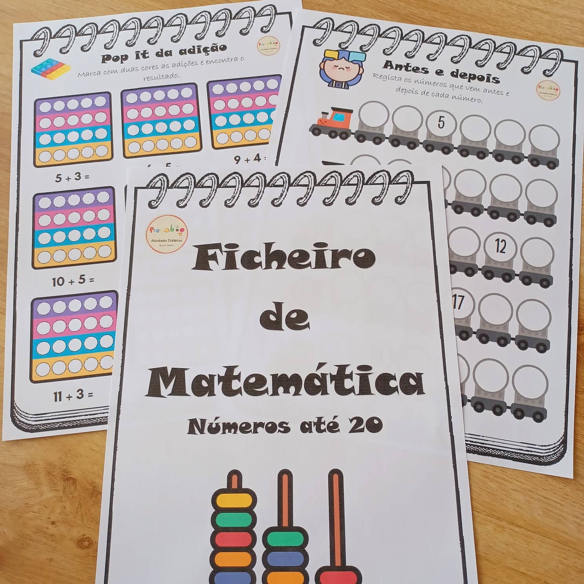 Atividade 221 - Ficheiro de números até 20 - PDF 1