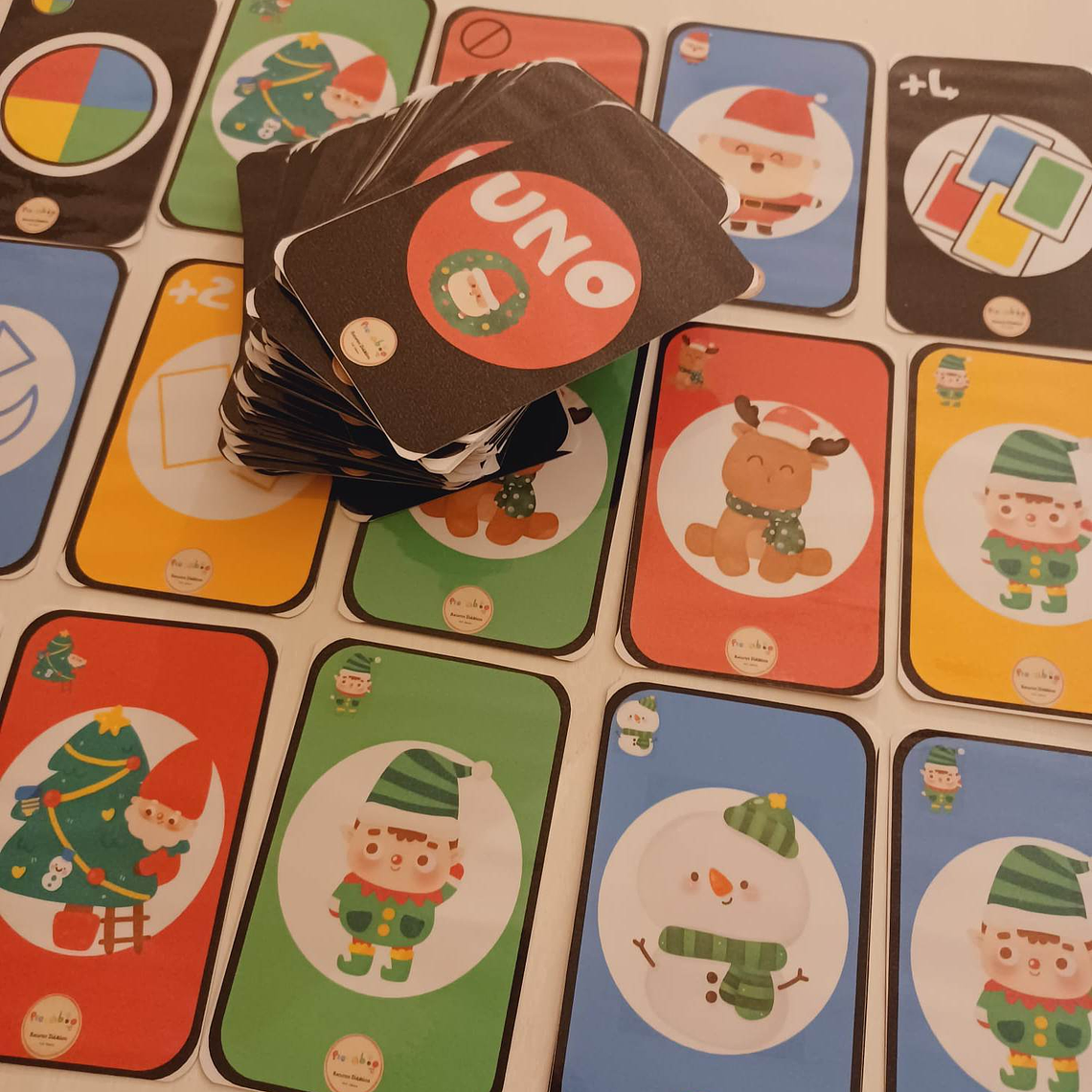 Atividade 228 - Jogo do Uno - Natal - Físico e PDF 1