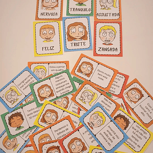 Atividade 416 - Dominó de emoções
