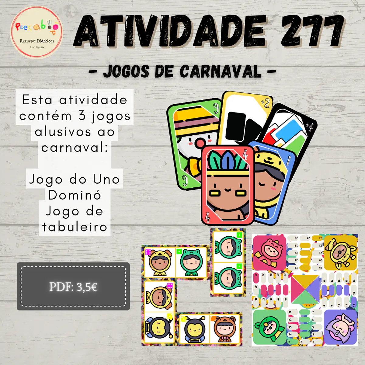 Atividade 277 - Jogos de Carnaval - PDF
