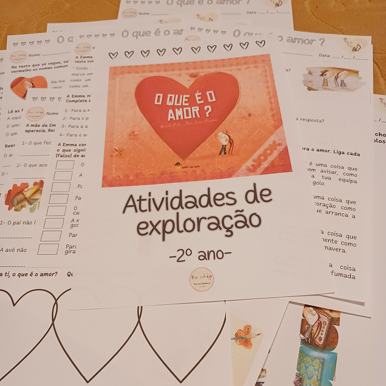Atividade 582 - O que é o amor? - Atividades de exploração do livro - 2º ano - PDF 1