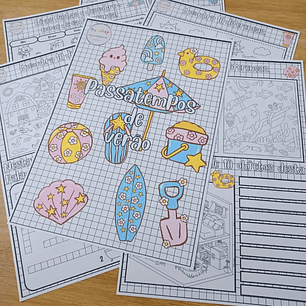 Atividade 665- Passatempos de verão - PDF