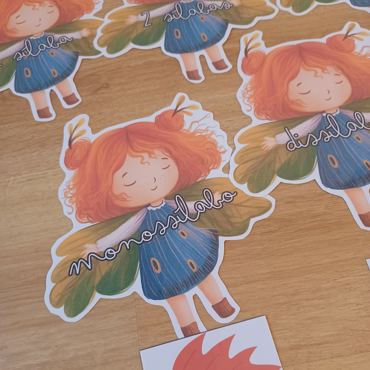 Atividade 683- Número de sílabas - Físico e PDF 2