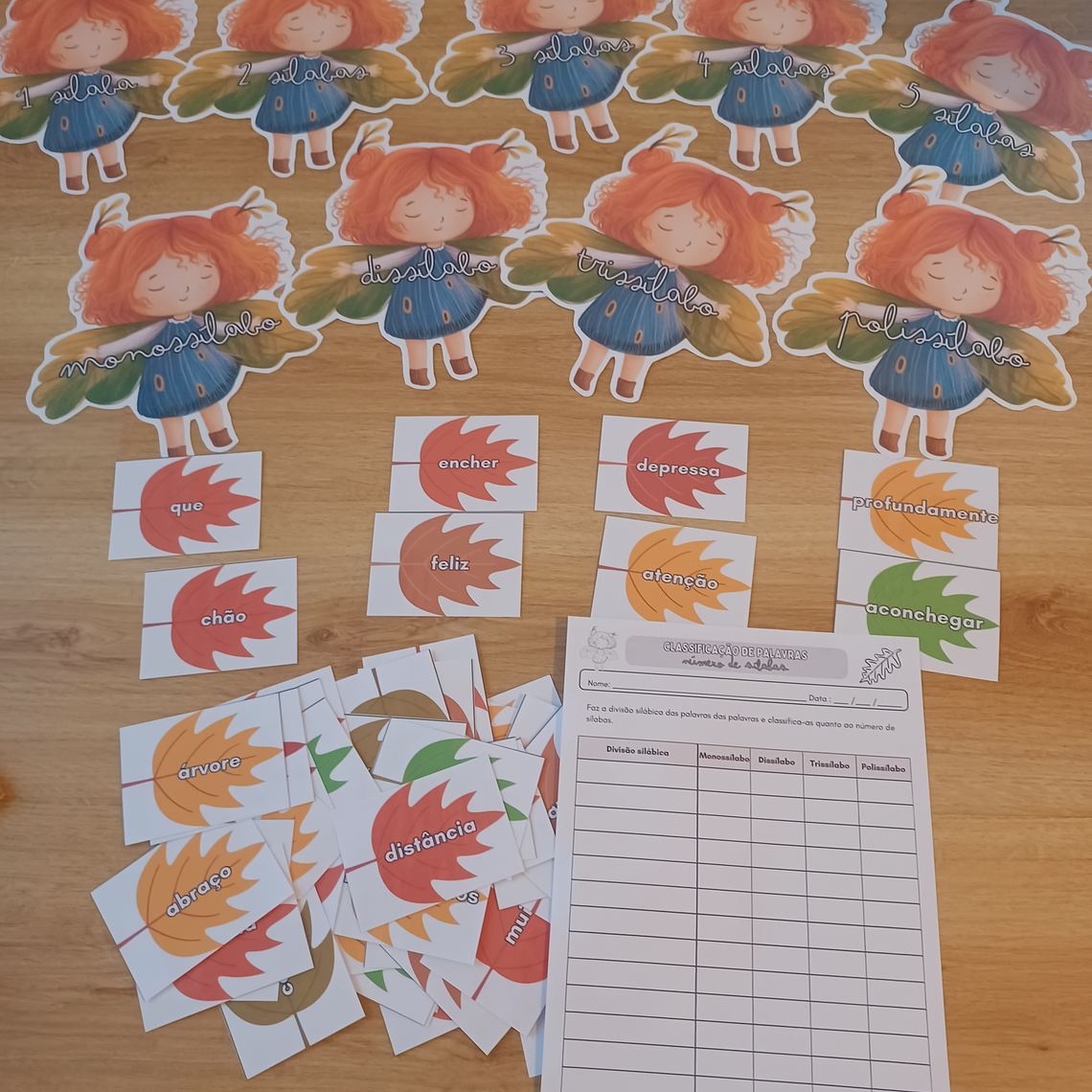 Atividade 683- Número de sílabas -  PDF 1