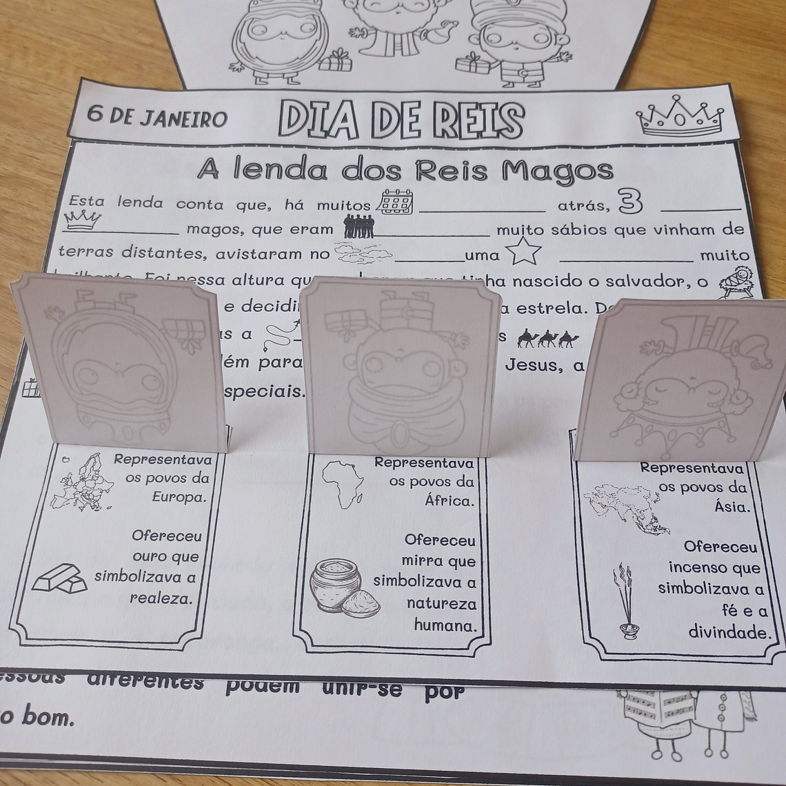 Atividade 717- Flipbook Dia de Reis - PDF 2