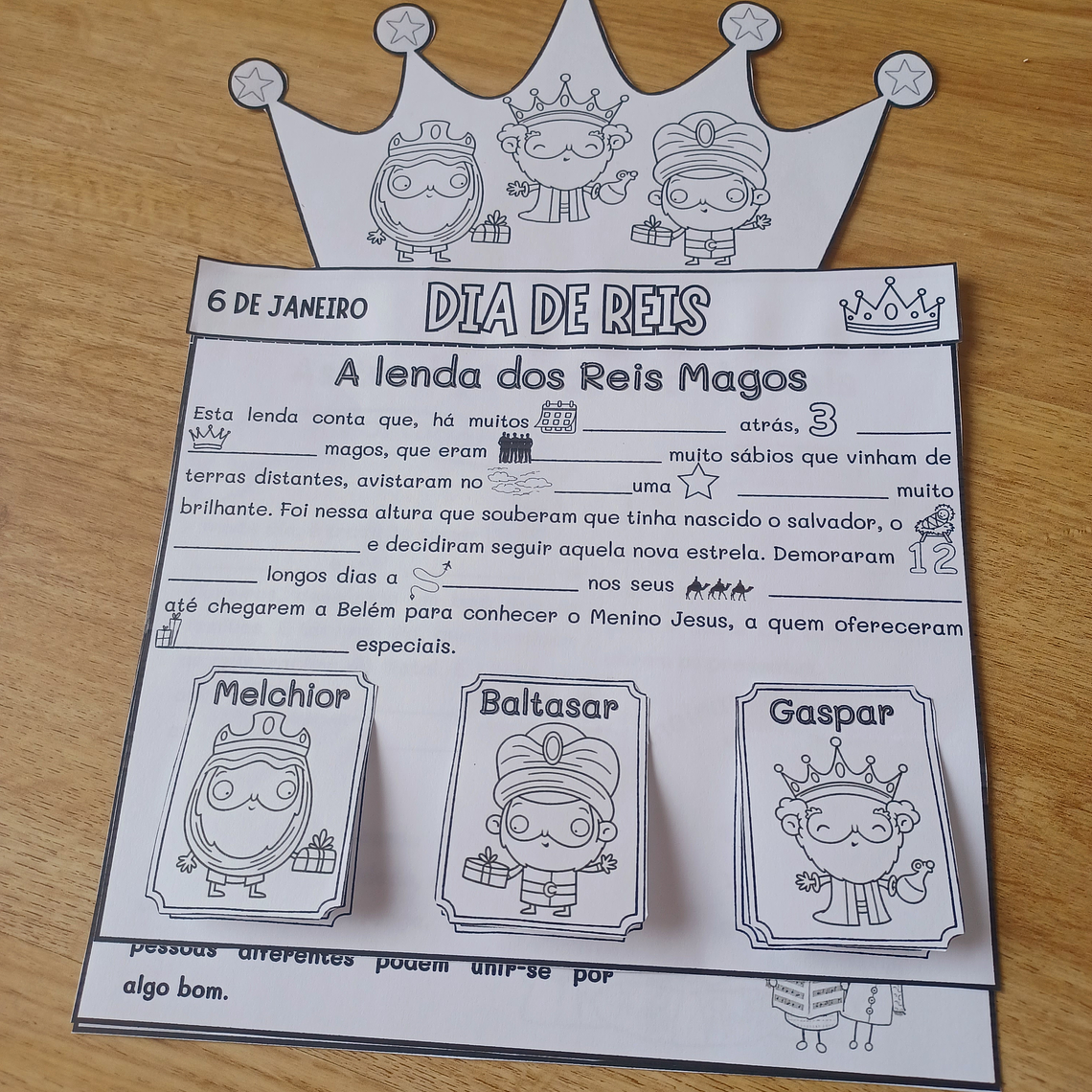 Atividade 717- Flipbook Dia de Reis - PDF 1