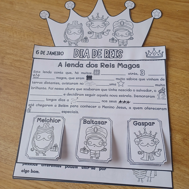 Atividade 717- Flipbook Dia de Reis - PDF 1