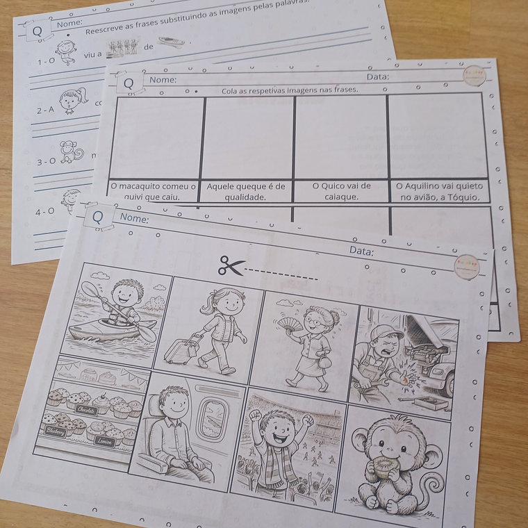 Atividade 723- Consoante Q (8ª consoante) - PDF 3