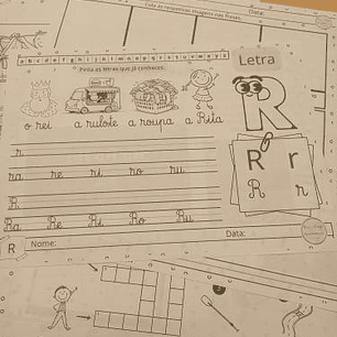 Atividade 724- Consoante R (8ª consoante) - PDF