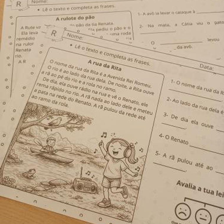 Atividade 724- Consoante R (8ª consoante) - PDF 3