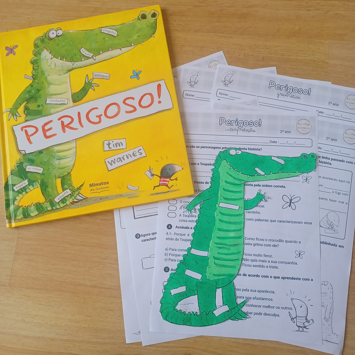 727- Perigoso! - atividades de interpretação e exploração - 2º ano 1