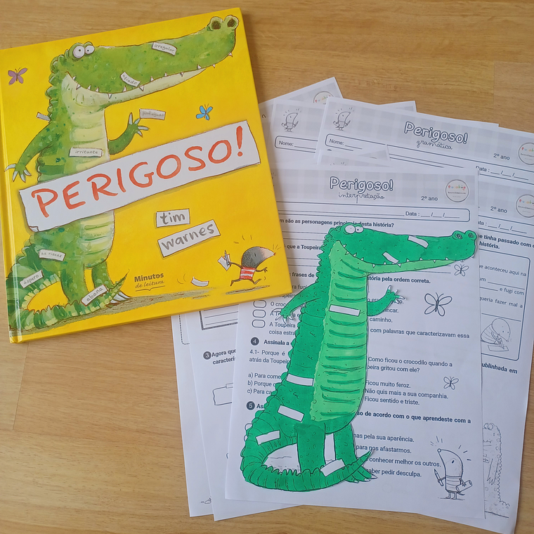 727- Perigoso! - atividades de interpretação e exploração - 2º ano 1