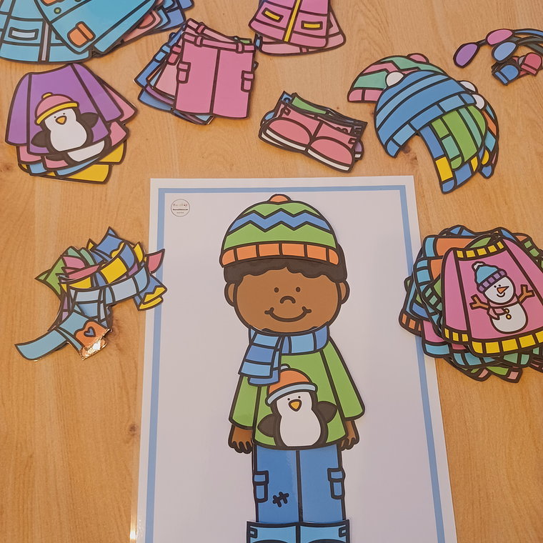 Atividade 728- Vestidos para o inverno - Físico e PDF 2