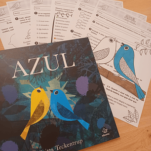 729- Azul - atividades de interpretação e exploração - 2º ano