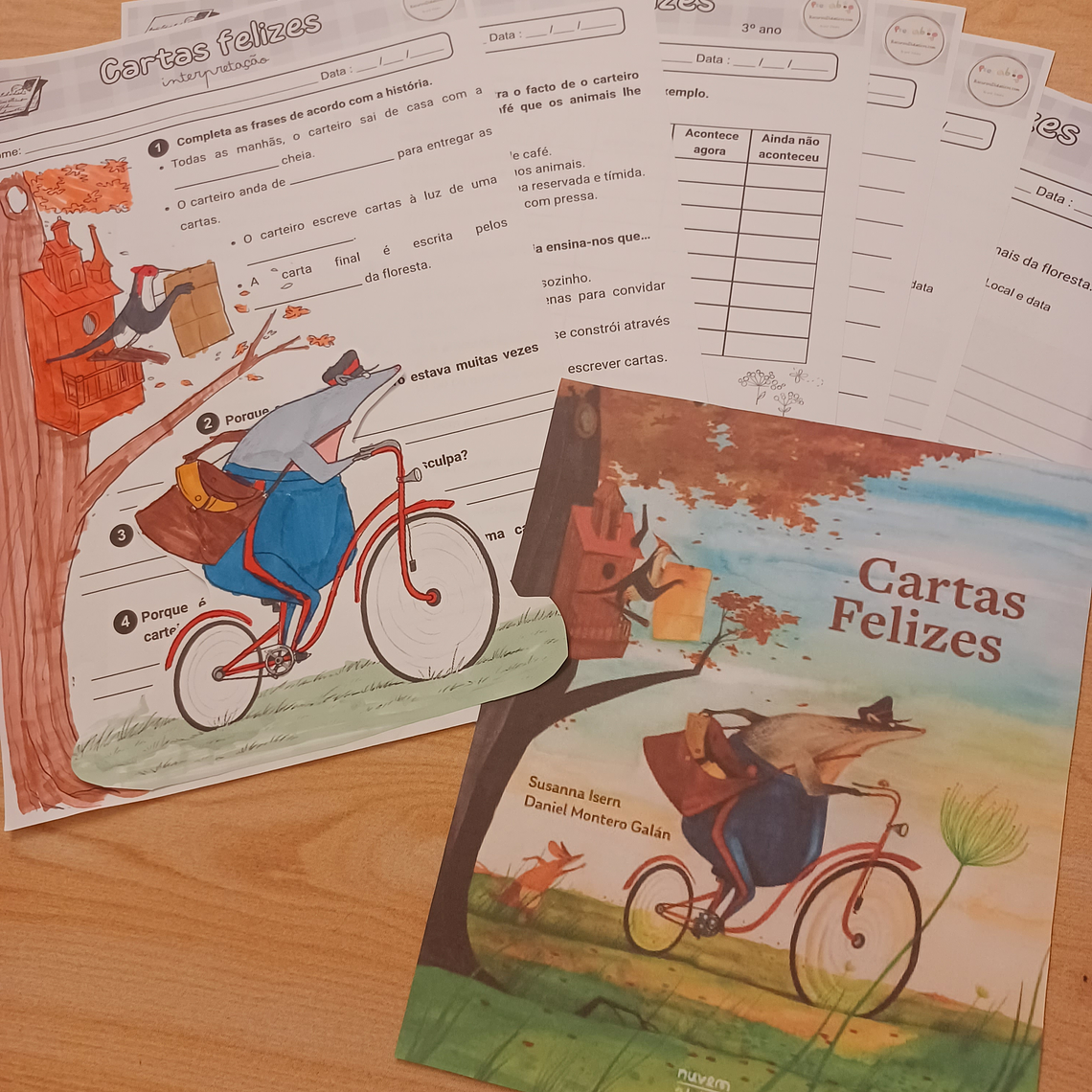 Atividade 730- Cartas felizes - atividades de interpretação e exploração - 3º e 4º ano 1