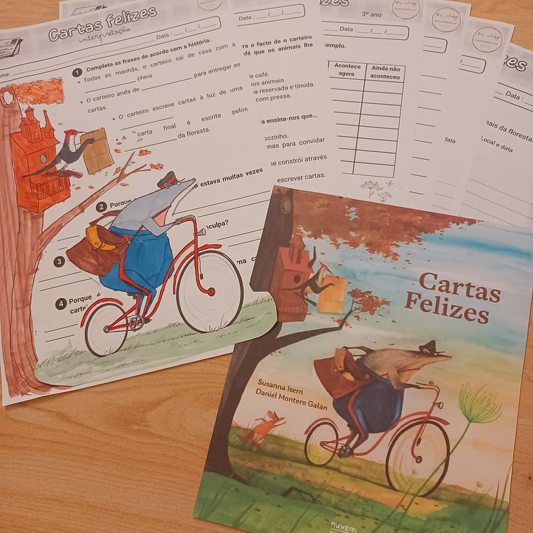 Atividade 730- Cartas felizes - atividades de interpretação e exploração - 3º e 4º ano 1