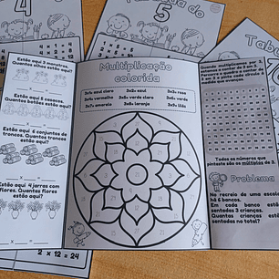 Atividade 733- Flipbook das tabuadas de 2, 3, 4, 5 e 10 - PDF