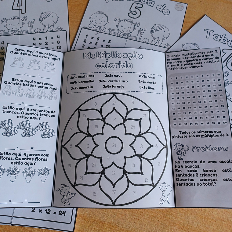 Atividade 733- Flipbook das tabuadas de 2, 3, 4, 5 e 10 - PDF 1