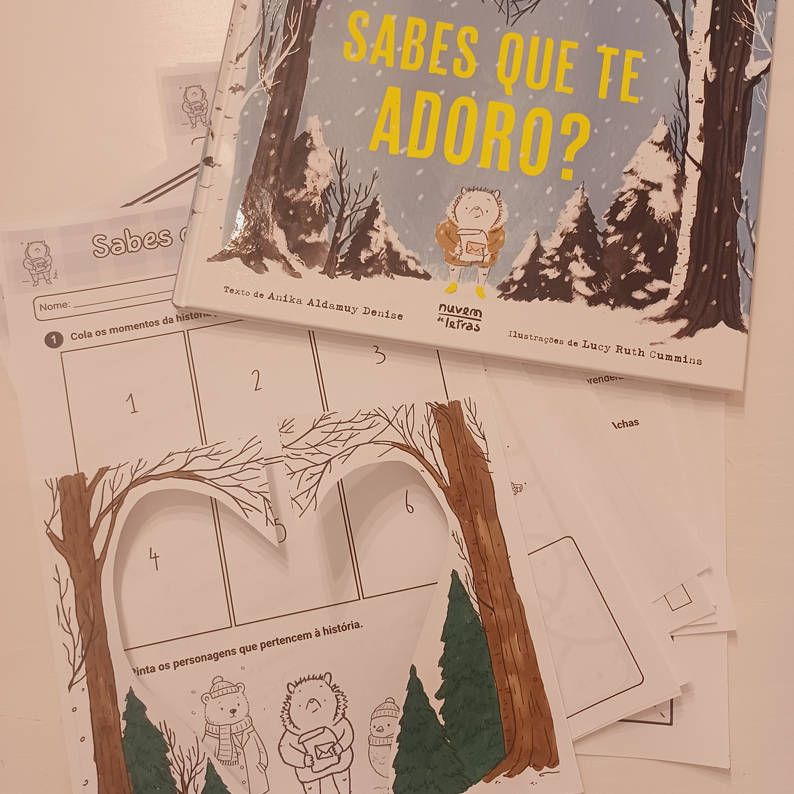 Atividade 737- Sabes que te adoro? - Atividades de exploração - 1º e 2º ano 1
