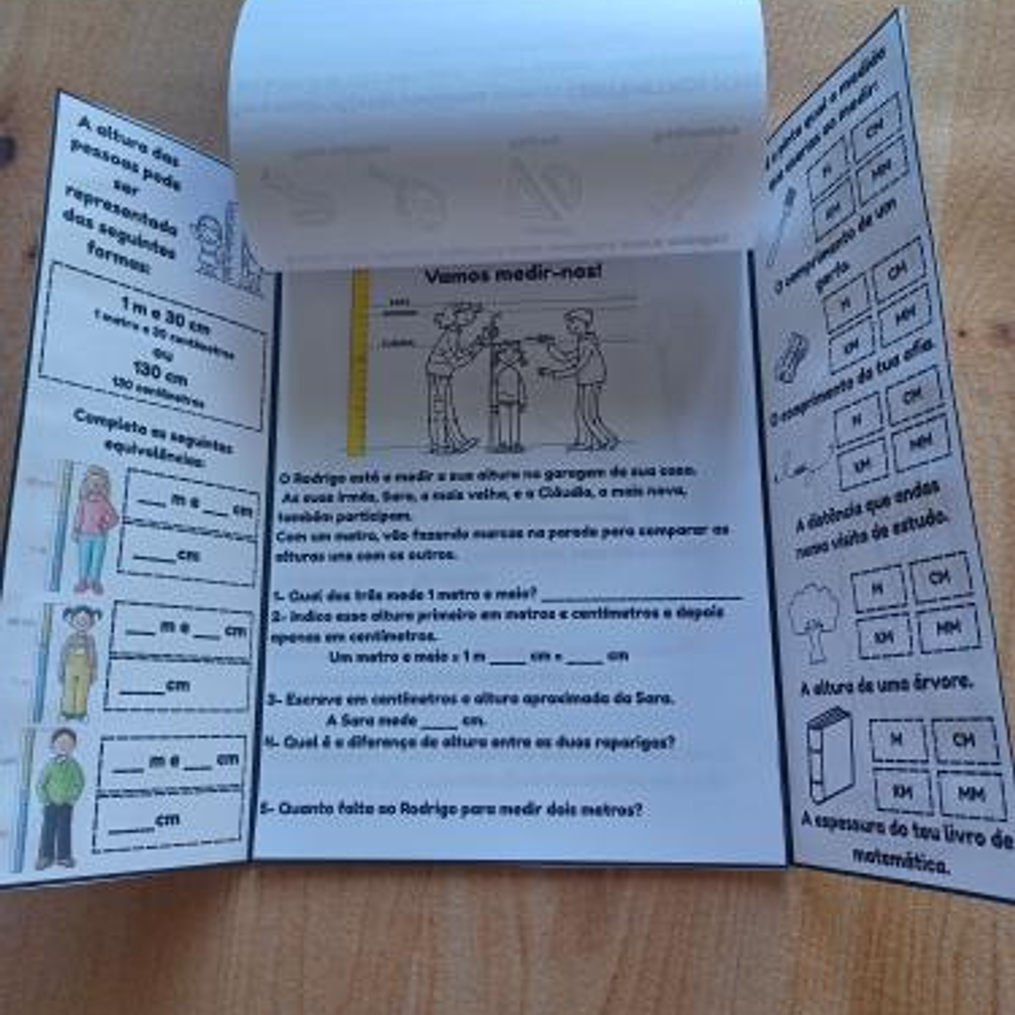 Atividade 743- Medidas de comprimento- Flipbook 2
