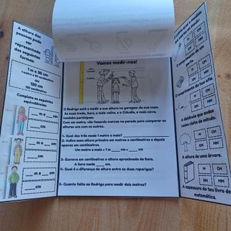 Atividade 743- Medidas de comprimento- Flipbook 2