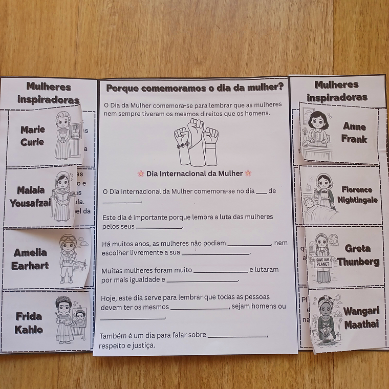Atividade 750- Flipbook Dia da Mulher - PDF 2