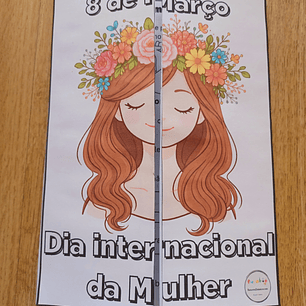 Atividade 750- Flipbook Dia da Mulher - PDF