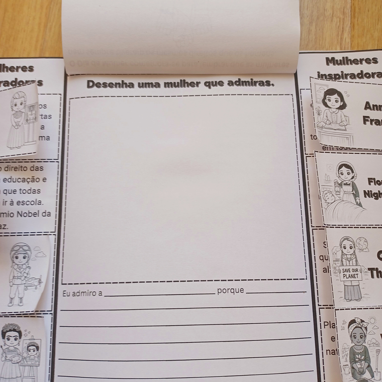 Atividade 750- Flipbook Dia da Mulher - PDF 4