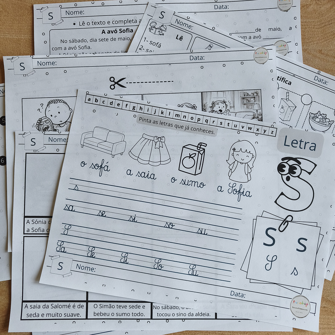 Atividade 754- Consoante S - PDF 1