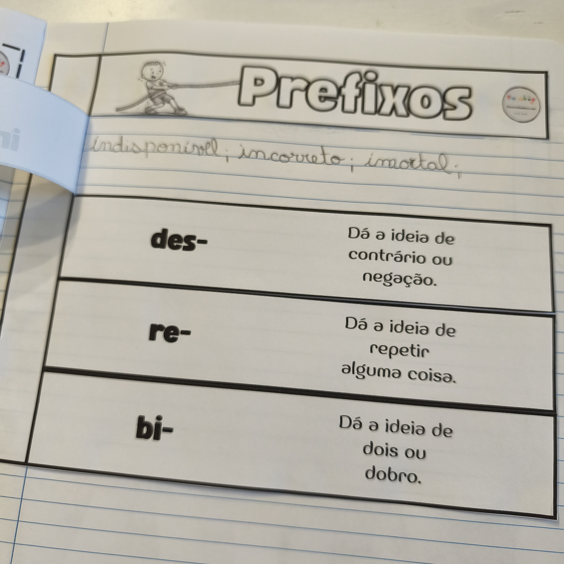 Atividade 757 - Prefixos e sufixos 4