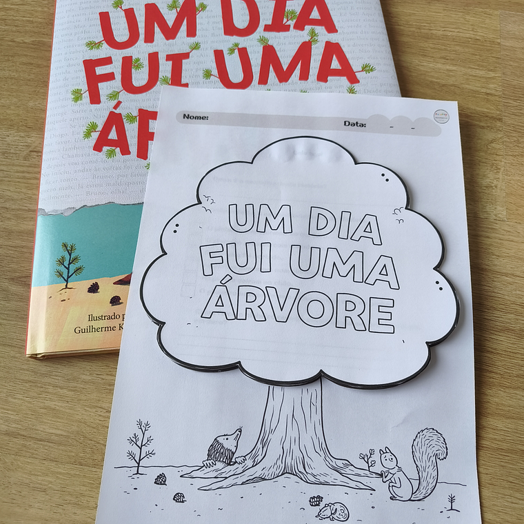 Atividade 764- Um dia fui uma árvore - atividades de interpretação e exploração - PDF 1