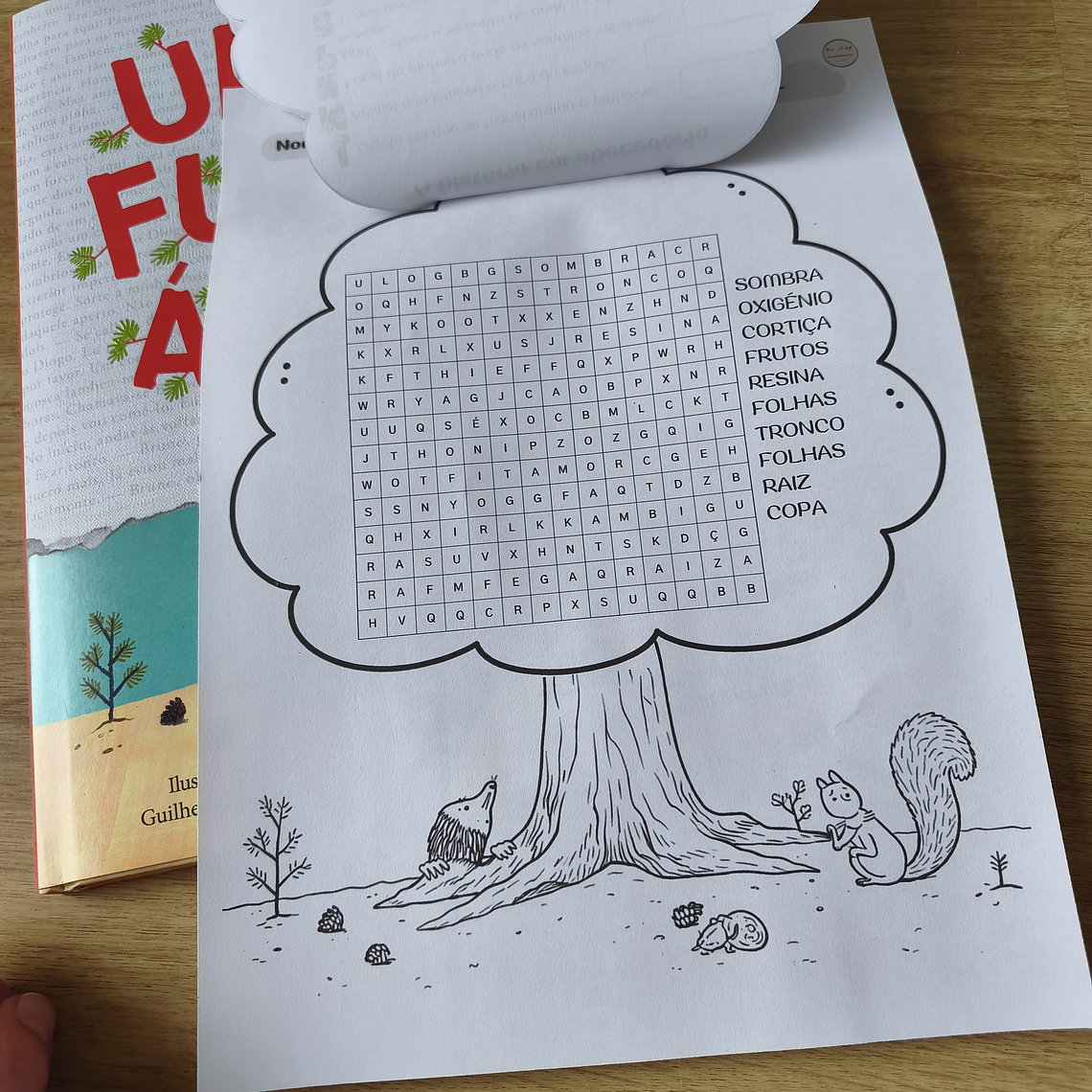Atividade 764- Um dia fui uma árvore - atividades de interpretação e exploração - PDF 4