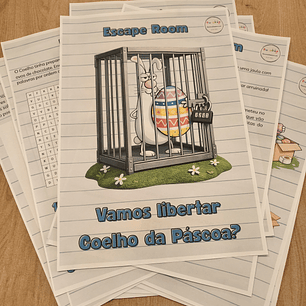 Atividade 766- Vamos libertar o Coelho da Páscoa? 3º e 4º - PDF
