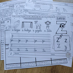 Atividade 776- Consoante Z