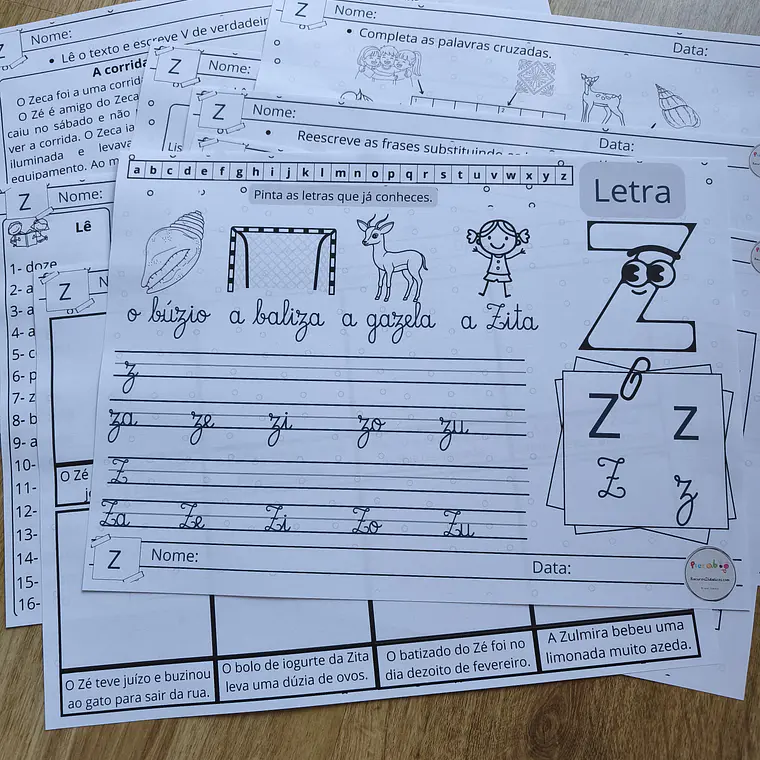 Atividade 776- Consoante Z 1