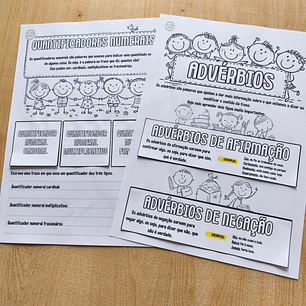 Atividade 780- Quantificadores numerais e advérbios- PDF