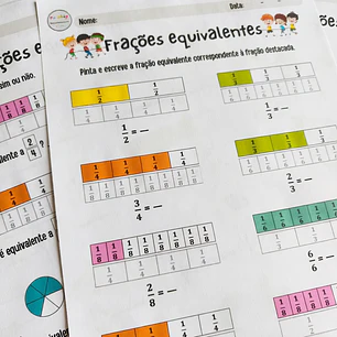Atividade 781- Frações equivalentes e operações - PDF