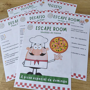 Atividade 796- Escape Room- Medidas de massa - PDF